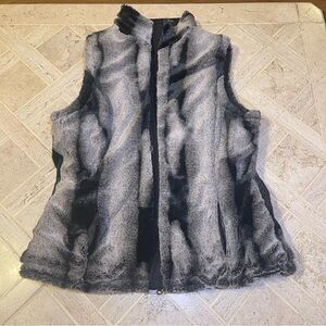 Reversible Black Quilted Vest